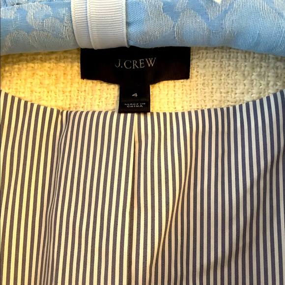 ISO J. Crew Tweed Fringe Blazer - Picture 4 of 6